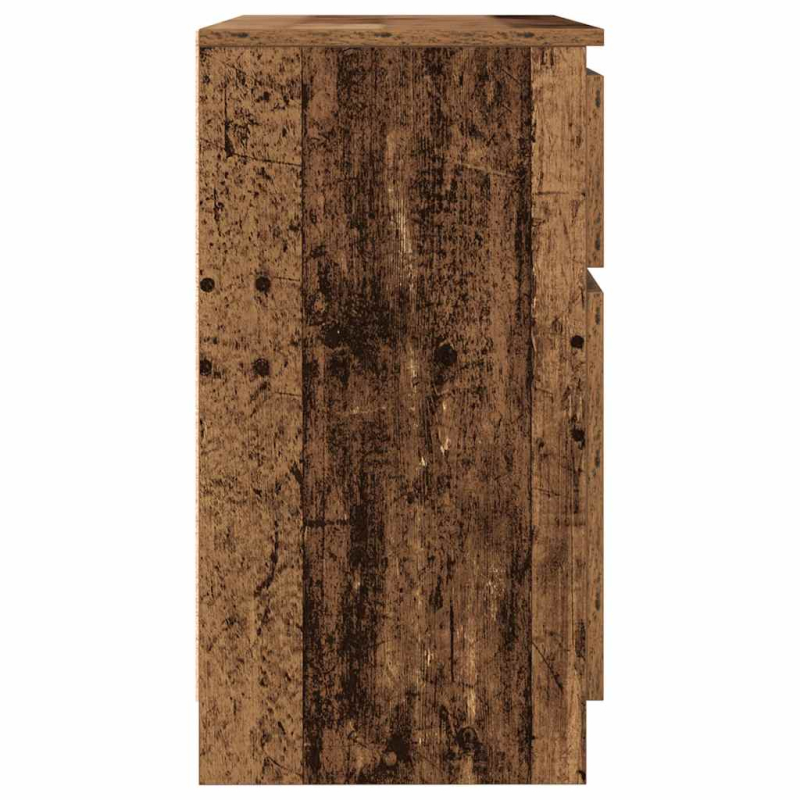 Sideboard mit Schublade Altholz-Optik 71x35x65 cm Holzwerkstoff