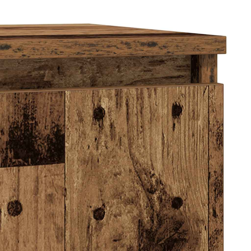 Sideboard mit Schublade Altholz-Optik 71x35x65 cm Holzwerkstoff