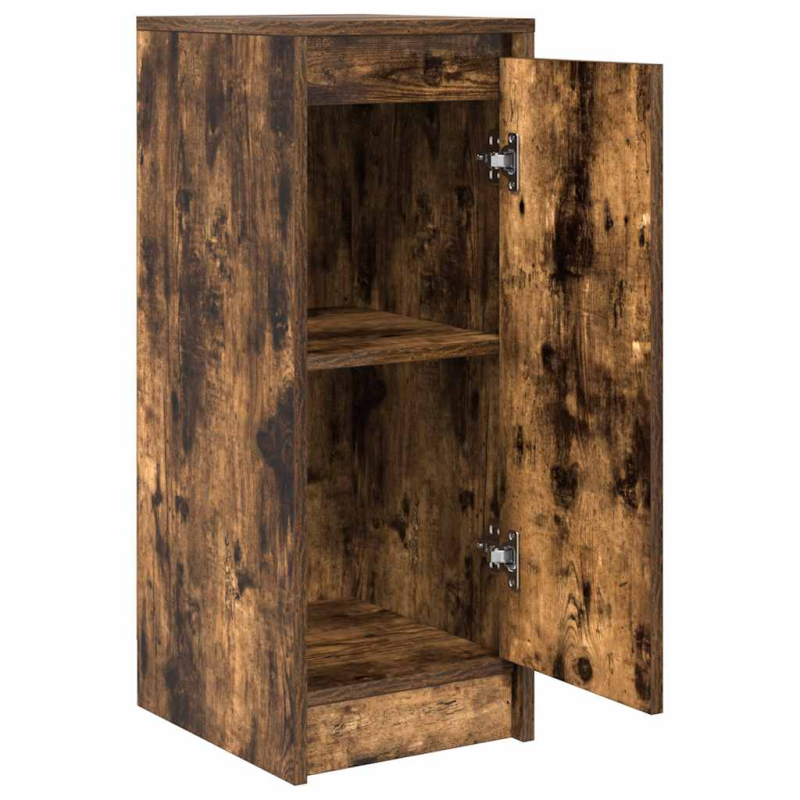 Sideboard Räuchereiche 29,5x34x76 cm Holzwerkstoff