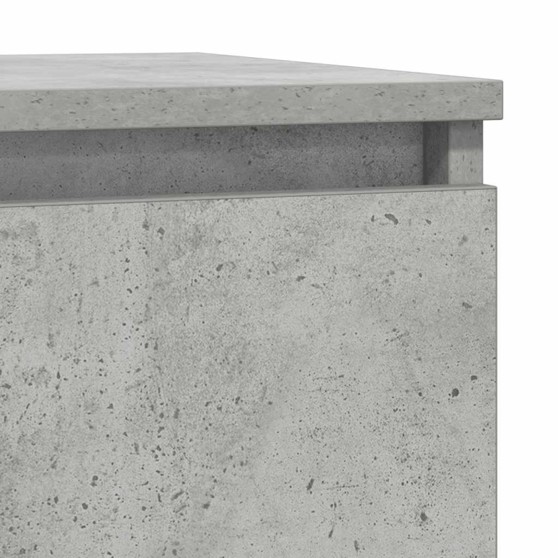 Sideboard Betongrau 57x34x76 cm Holzwerkstoff