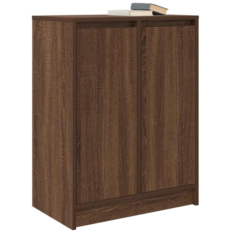 Sideboard Braun Eichen-Optik 57x34x76 cm Holzwerkstoff