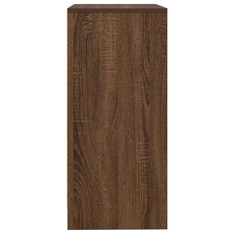 Sideboard Braun Eichen-Optik 57x34x76 cm Holzwerkstoff