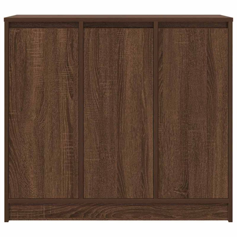 Sideboard Braun Eichen-Optik 85x34x76 cm Holzwerkstoff