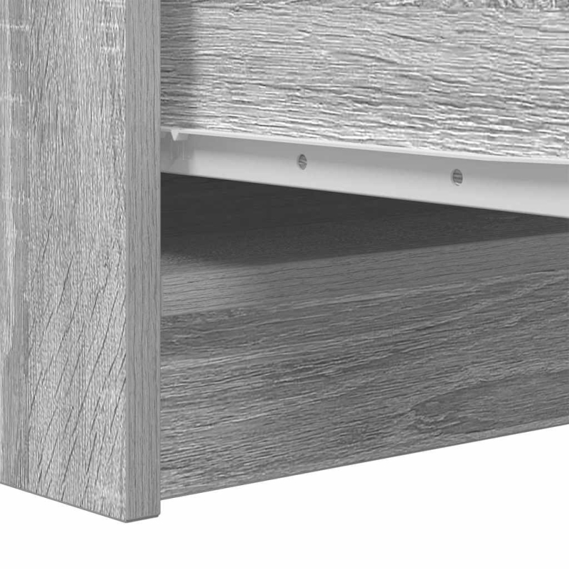 Sideboard Grau Sonoma 29,5x34x76 cm Holzwerkstoff