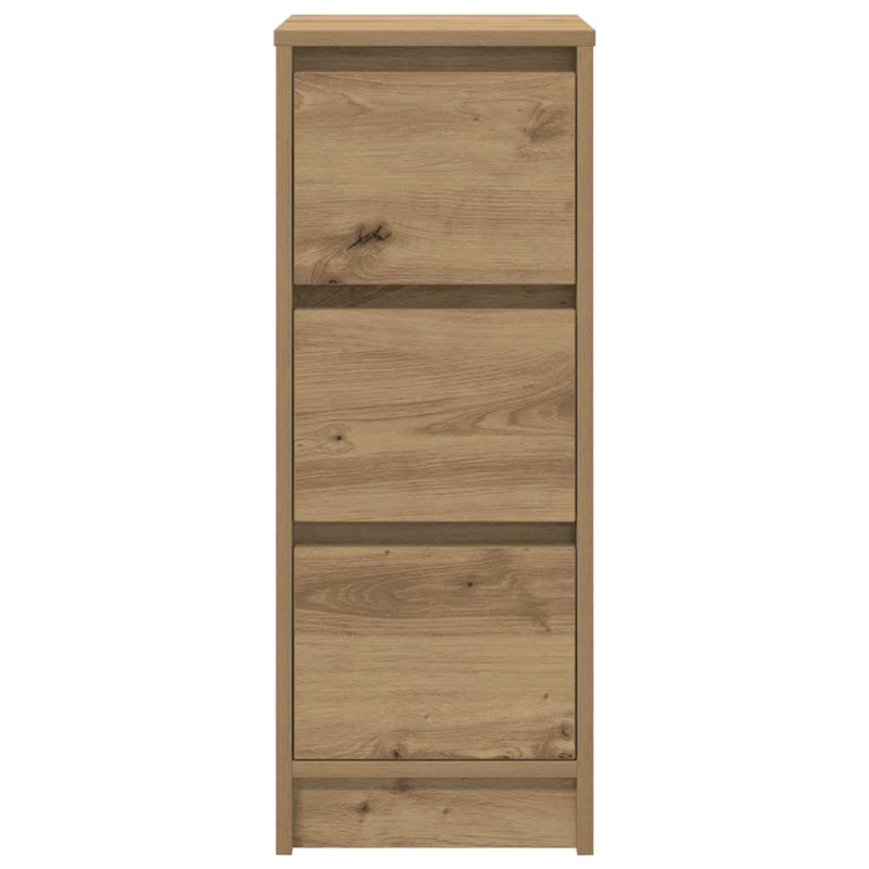 Sideboard Artisan-Eiche 29,5x34x76 cm Holzwerkstoff