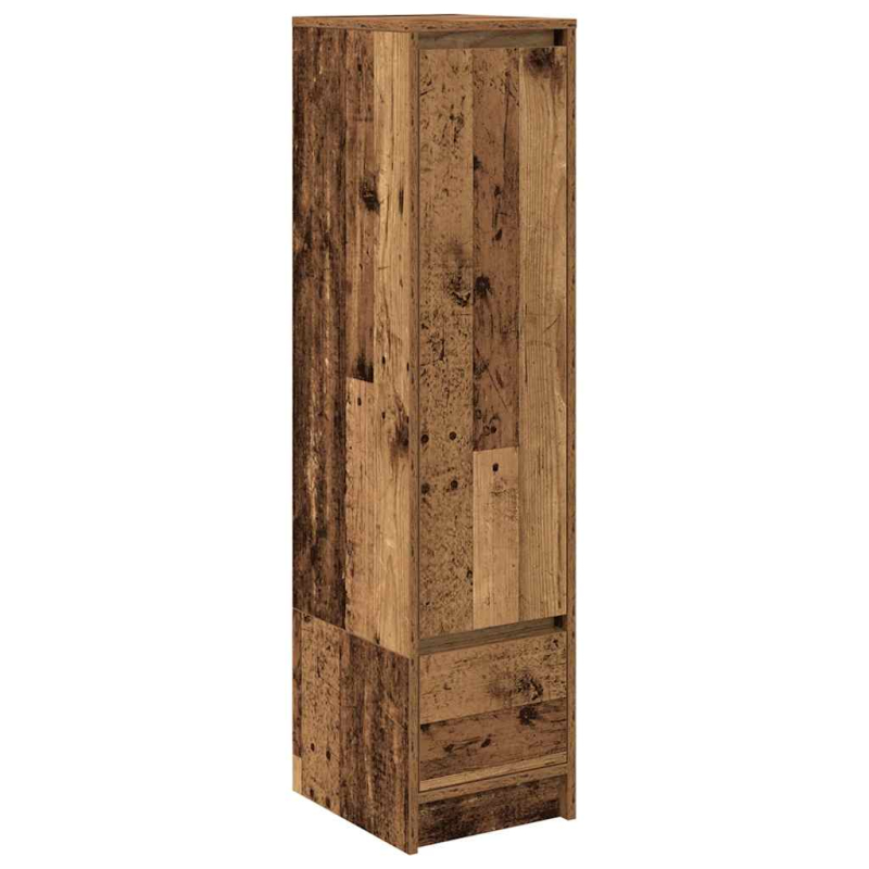 Highboard Altholz-Optik 29,5x34x119,5 cm Holzwerkstoff