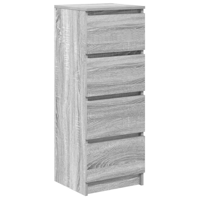 Sideboard Grau Sonoma 37,5x35x99 cm Holzwerkstoff