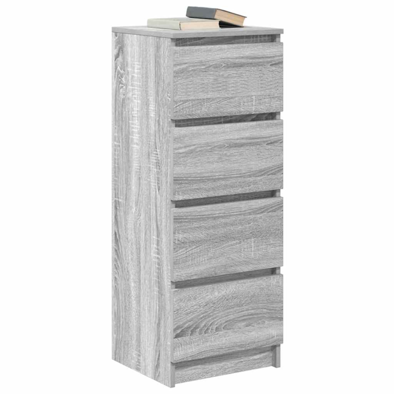 Sideboard Grau Sonoma 37,5x35x99 cm Holzwerkstoff