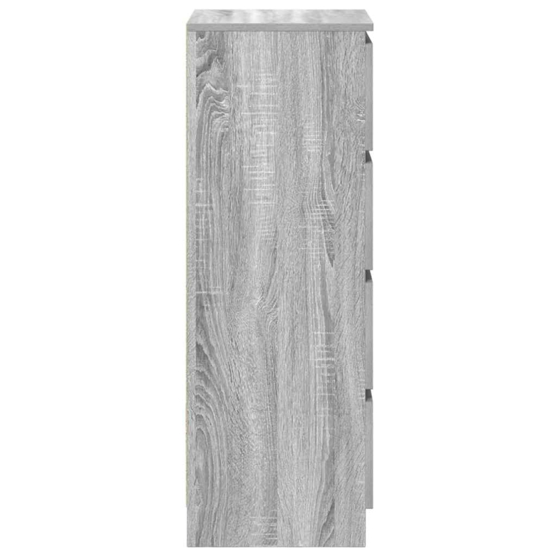 Sideboard Grau Sonoma 37,5x35x99 cm Holzwerkstoff