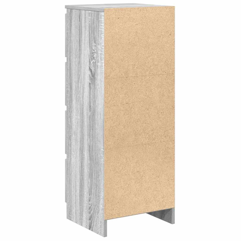 Sideboard Grau Sonoma 37,5x35x99 cm Holzwerkstoff