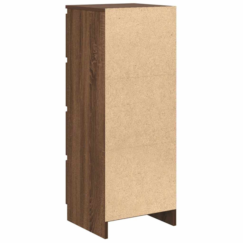 Sideboard Braun Eichen-Optik 37,5x35x99 cm Holzwerkstoff