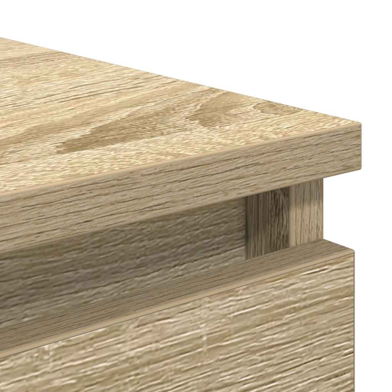 Sideboard Sonoma-Eiche 37,5x35x76 cm Holzwerkstoff