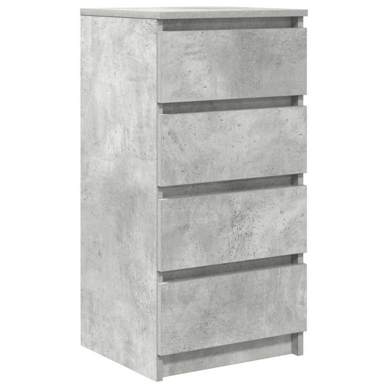 Sideboard Betongrau 37,5x35x76 cm Holzwerkstoff