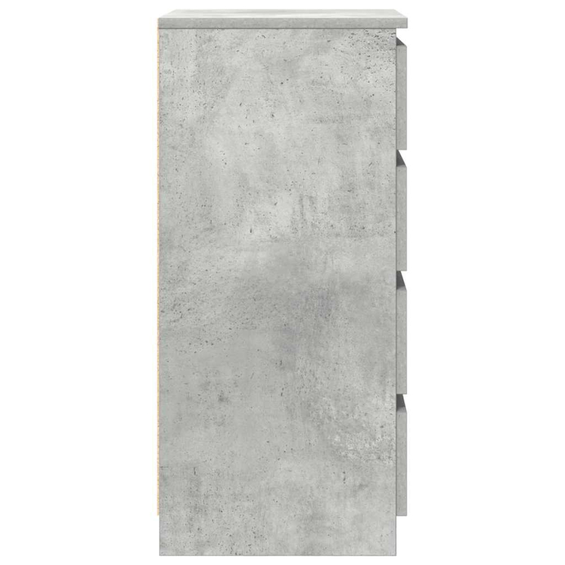 Sideboard Betongrau 37,5x35x76 cm Holzwerkstoff