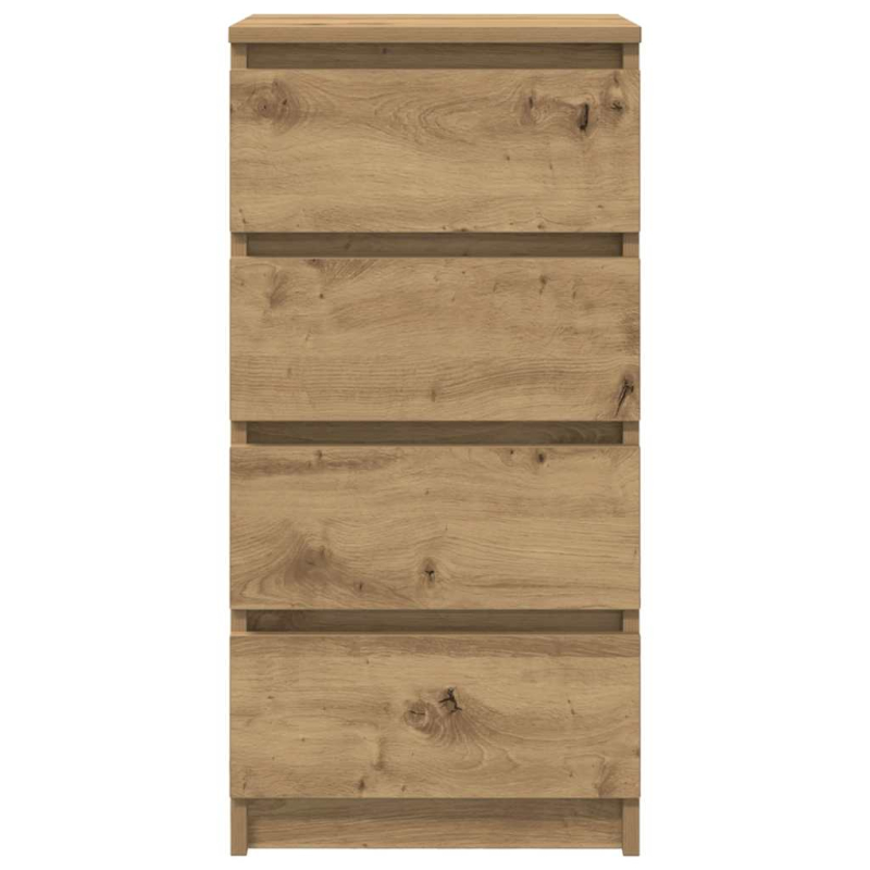 Sideboard Artisan-Eiche 37,5x35x76 cm Holzwerkstoff