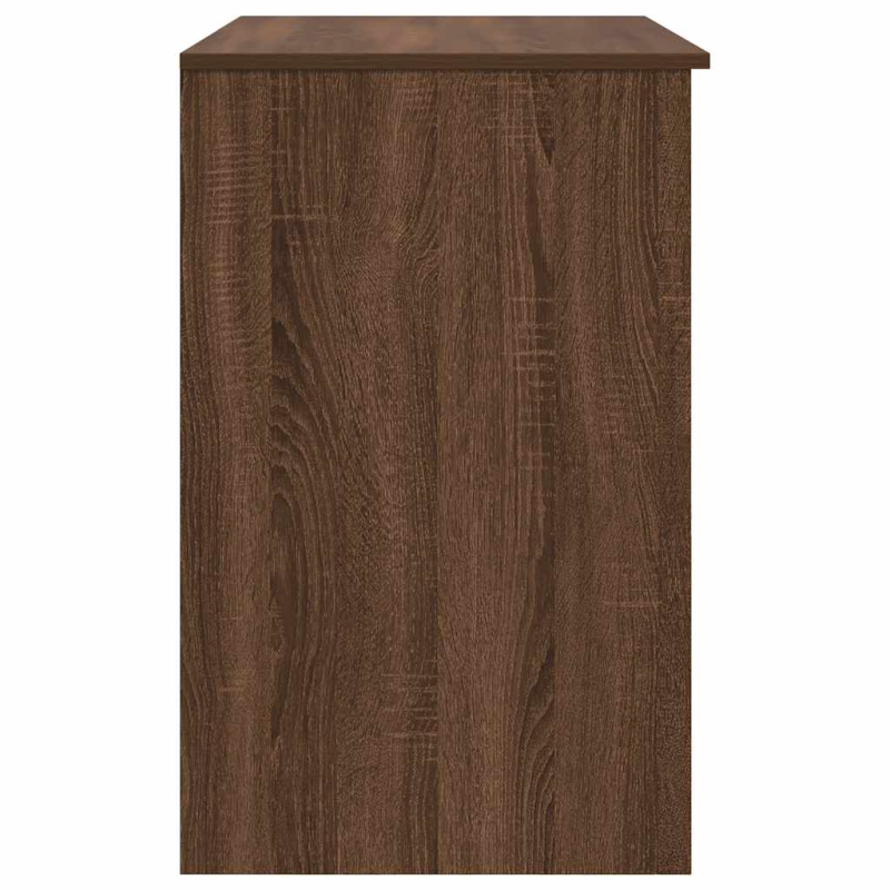 Schreibtisch Braun Eichen-Optik 86x49x76 cm Holzwerkstoff