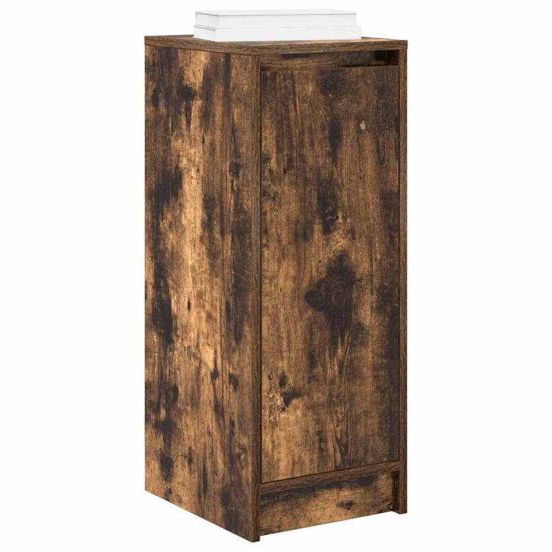 Schuhschrank Räuchereiche 29,5x34x76 cm Holzwerkstoff