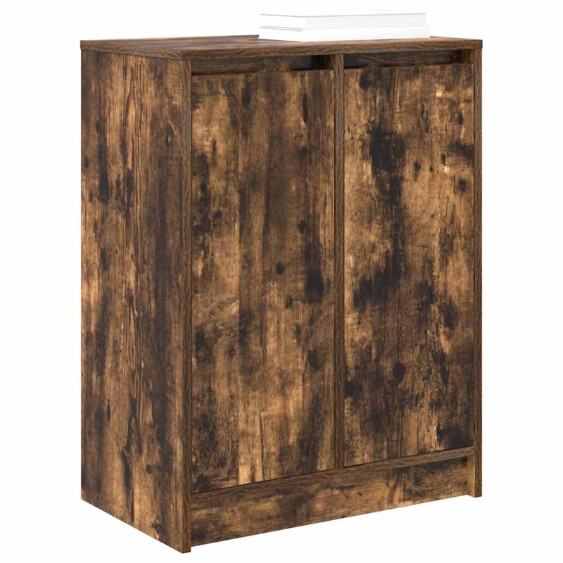Schuhschrank Räuchereiche 57x34x76 cm Holzwerkstoff
