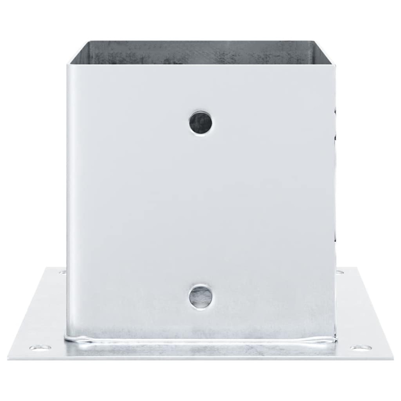 Pfostenträger Quadratisch 12 Stk. 141x141 mm Stahl Verzinkt