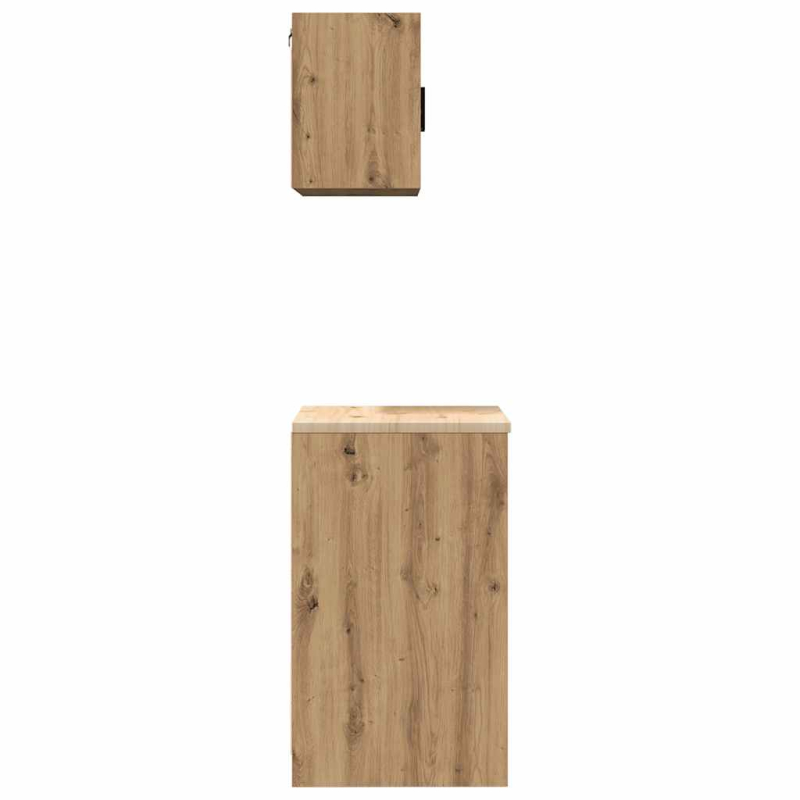 Garagenschränke 2 Stk. Artisan-Eiche Holzwerkstoff