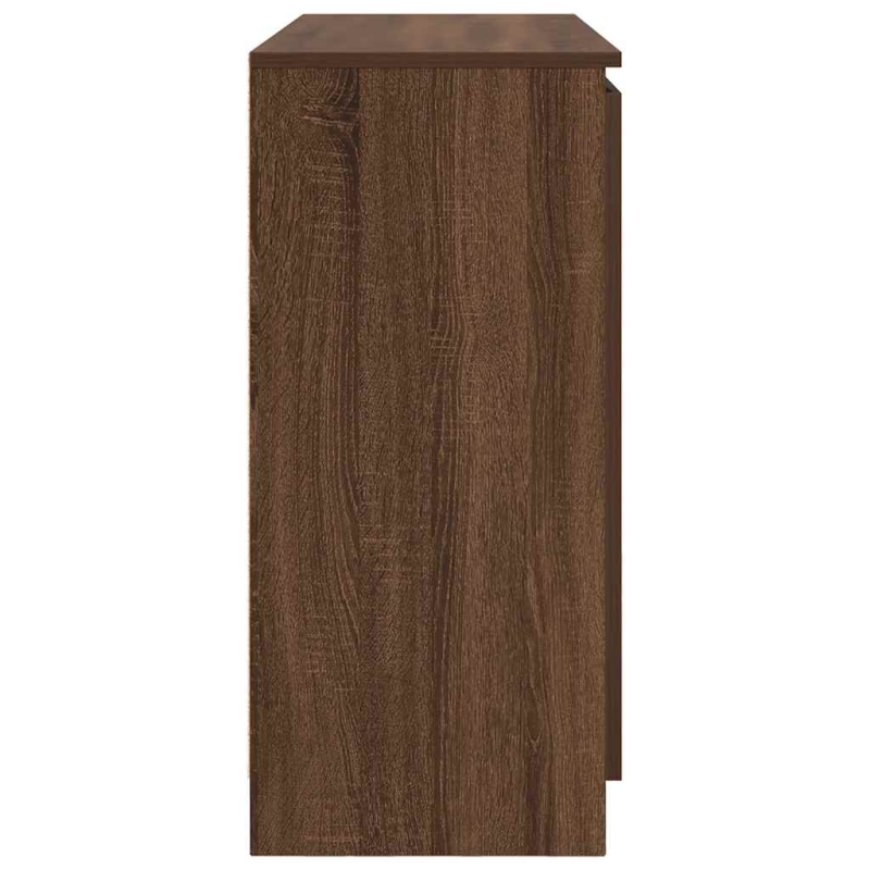 Sideboard mit Schubladen Braun Eichen-Optik 100,5x35x76 cm