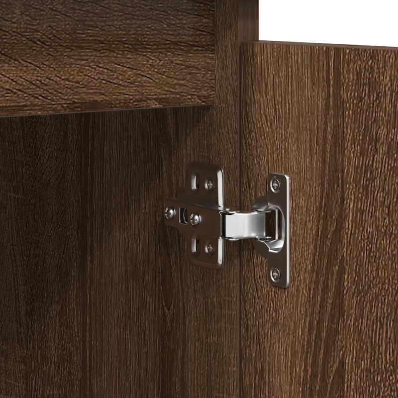 Sideboard mit Schubladen Braun Eichen-Optik 100,5x35x76 cm
