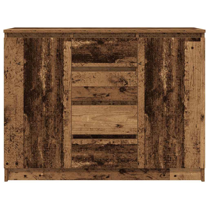 Sideboard mit Schubladen Altholz-Optik 100,5x35x76 cm