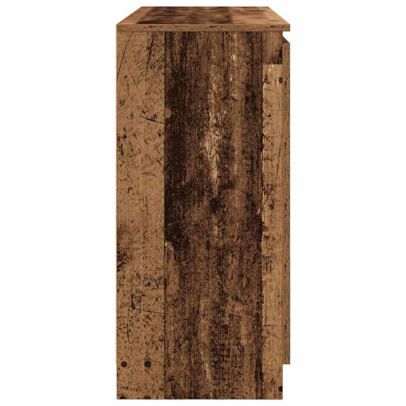 Sideboard mit Schubladen Altholz-Optik 100,5x35x76 cm