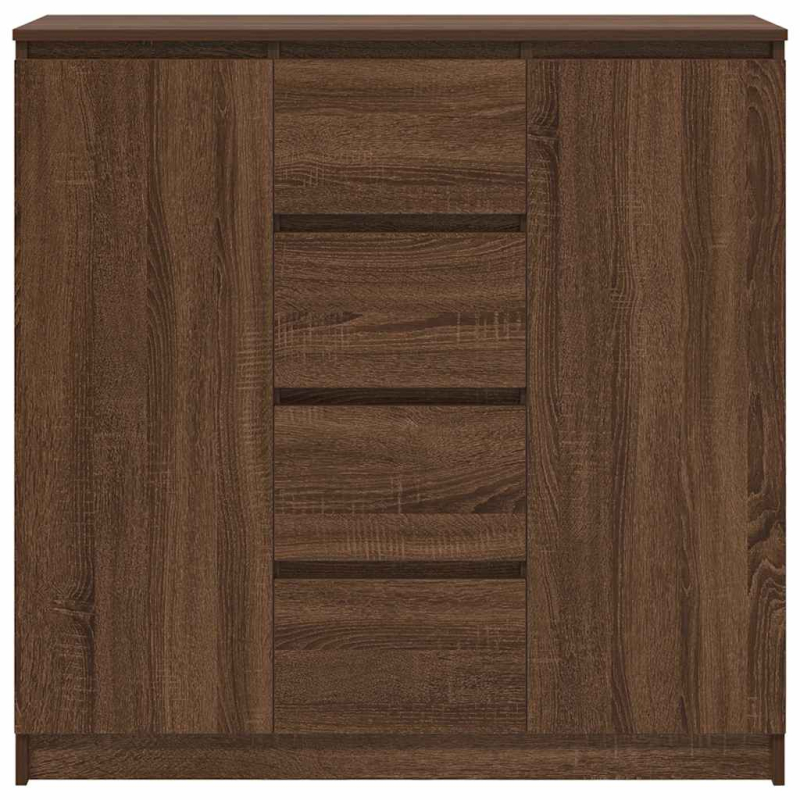 Sideboard mit Schubladen Braun Eichen-Optik 100,5x35x98,5 cm