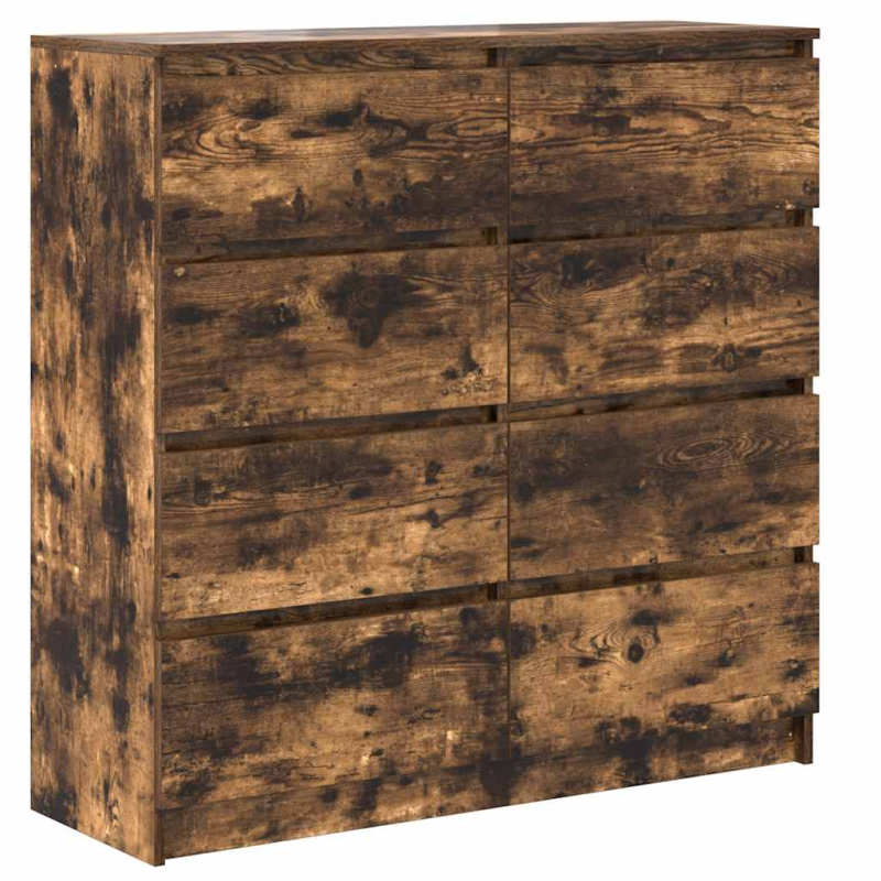 Sideboard Räuchereiche 100x35x99 cm Holzwerkstoff