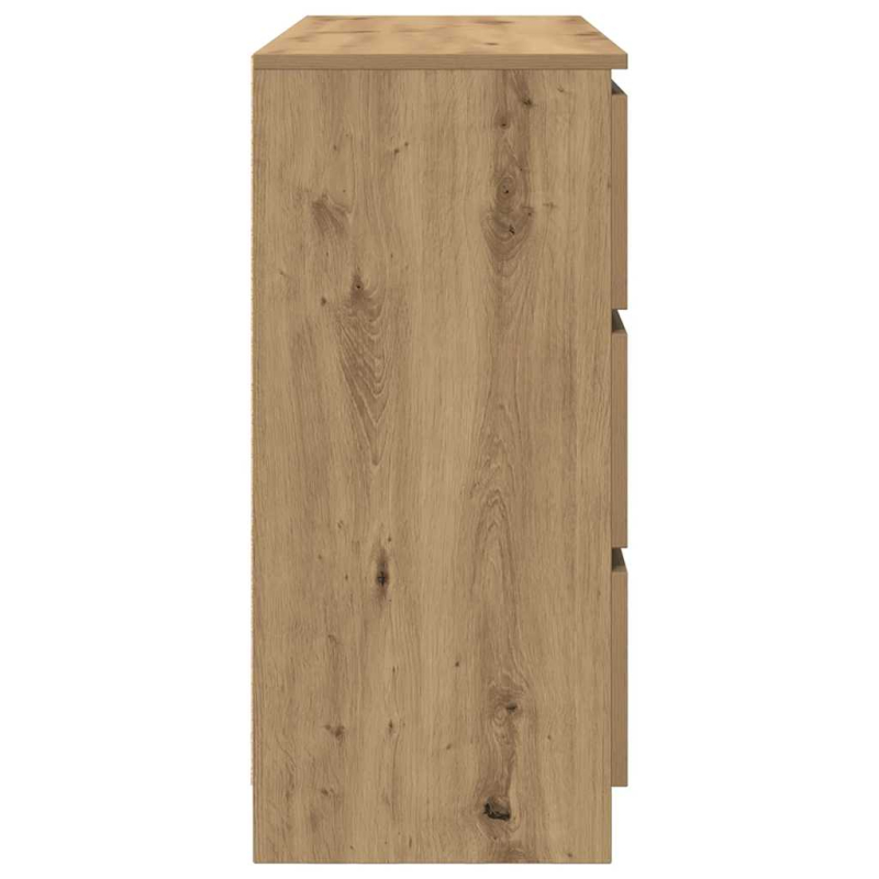 Sideboard Artisan-Eiche 100x35x76 cm Holzwerkstoff