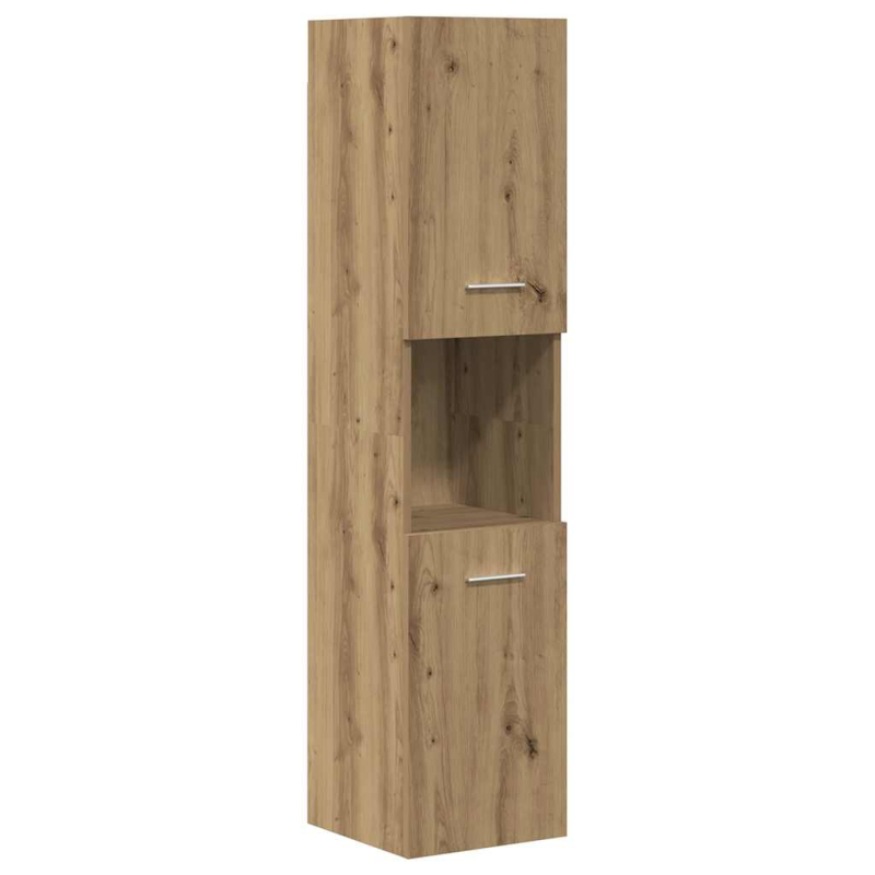 4-tlg. Badmöbel-Set Artisan-Eiche Holzwerkstoff