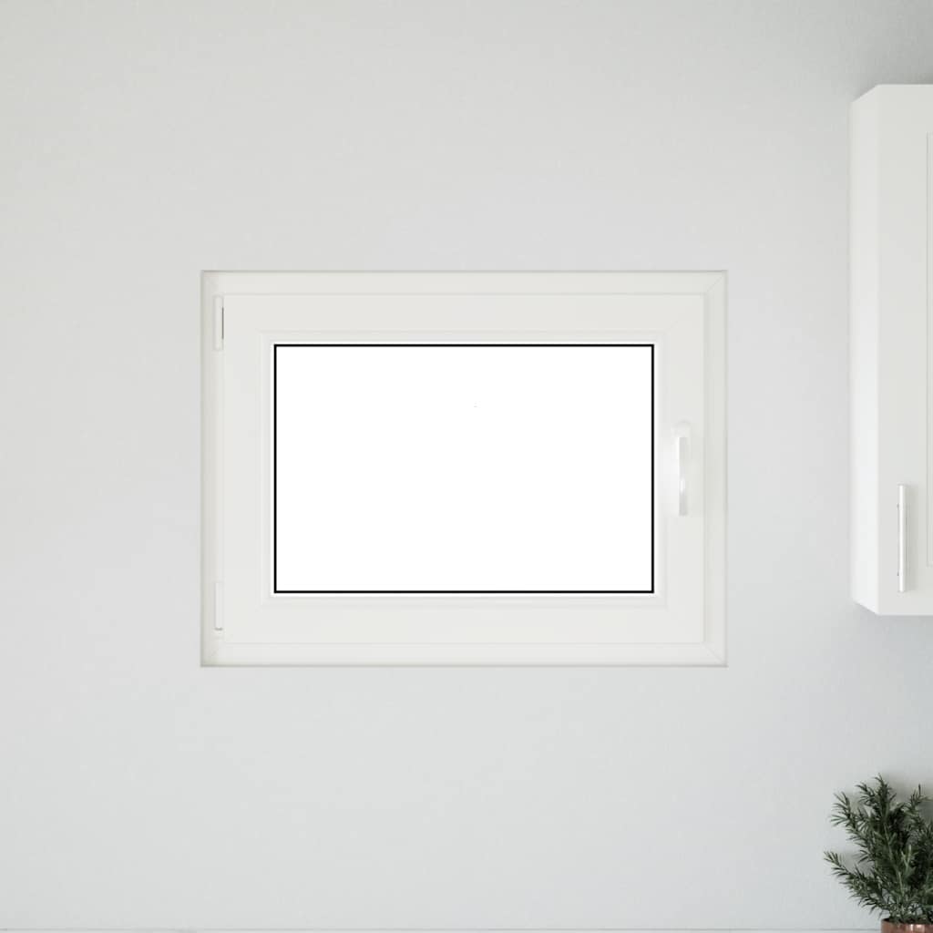 Kellerfenster RISOR 80x70 cm Drehkipp DIN Links Weiß