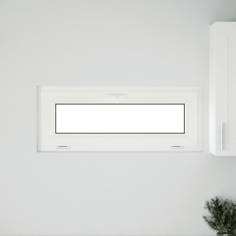 Kellerfenster RISOR 110x40 cm Kipp 2-fach Verglasung Weiß
