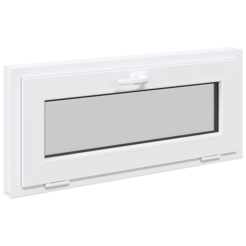 Kellerfenster RISOR 90x40 cm Kipp 3-fach Verglasung Weiß