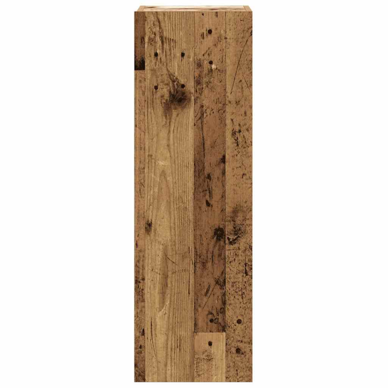 8-tlg. TV-Schrank-Set Wandmontage Altholz-Optik Holzwerkstoff