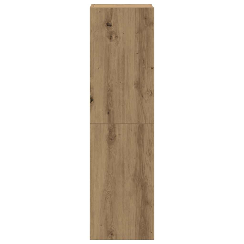 7-tlg. TV-Schrank-Set Wandmontage Artisan-Eiche Holzwerkstoff