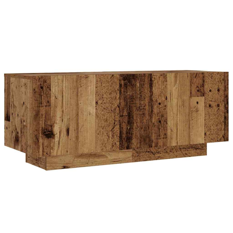 Nachttisch Altholz-Optik 100x35x40 cm Holzwerkstoff