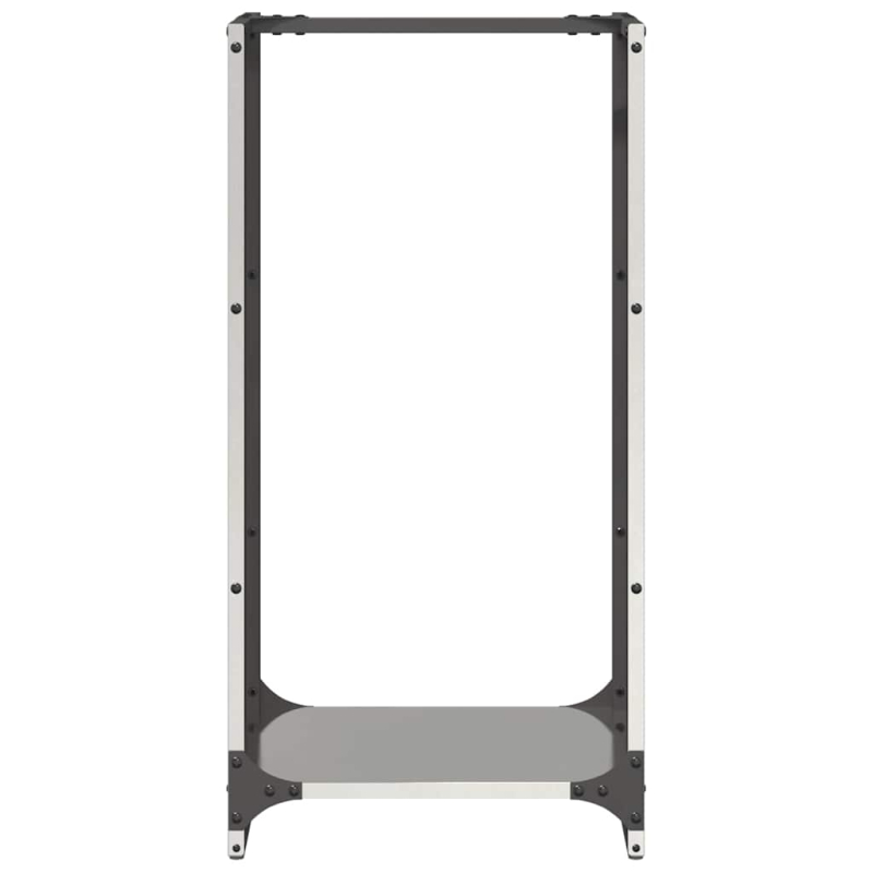 Brennholzregal 40x30x80 cm Edelstahl