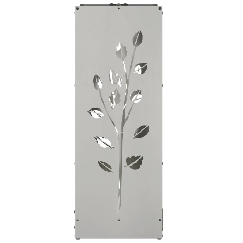 Brennholzregal 40x30x80 cm Edelstahl