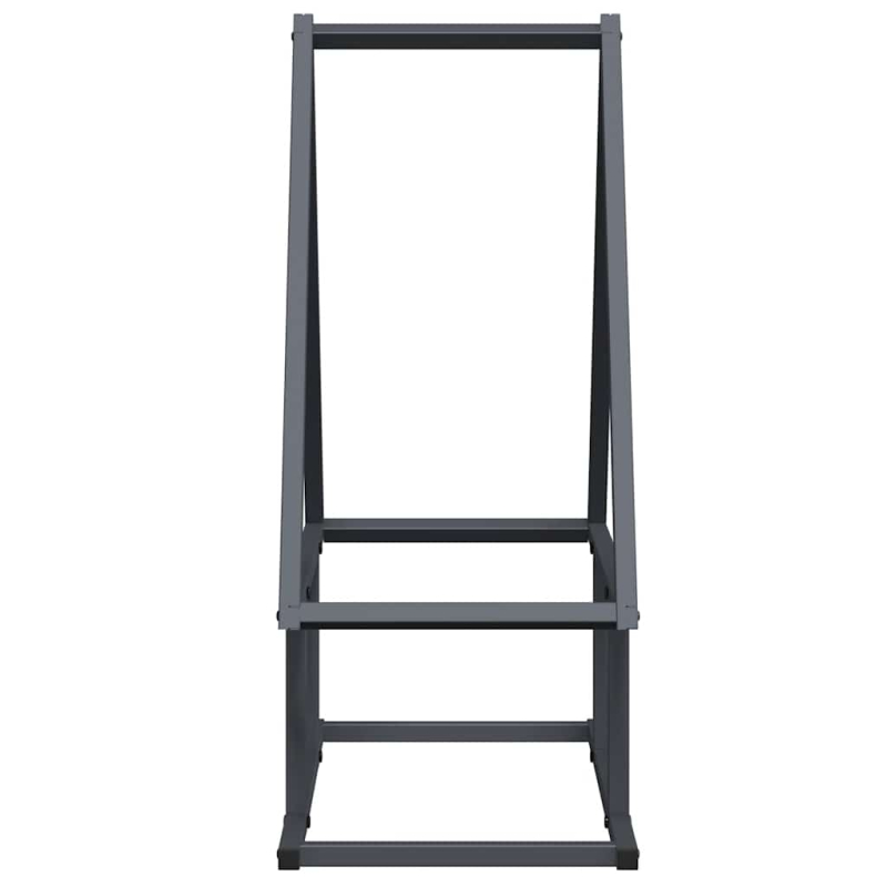 Brennholzregal Anthrazit 50x25x60 cm Kaltgewalzter Stahl