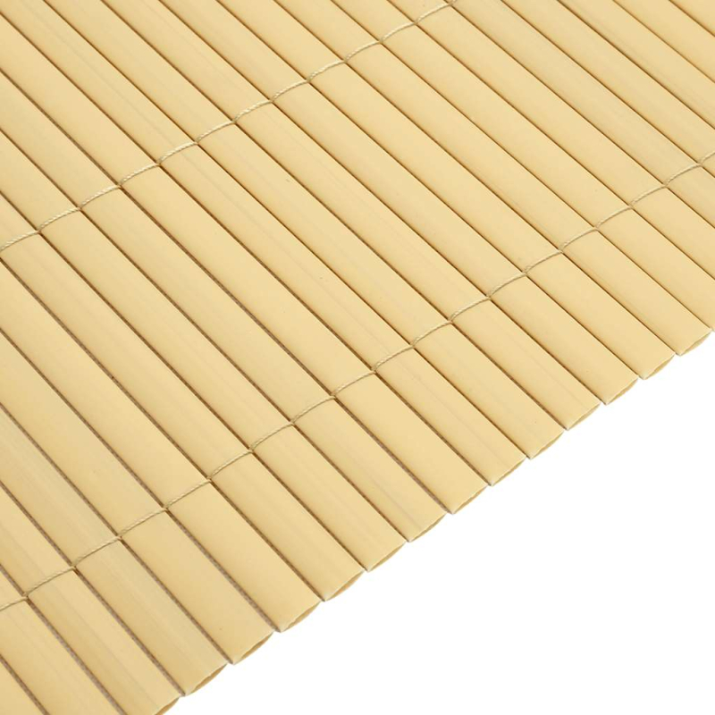 Gartenzaun Doppelseitig Gelb 1,8x3 m PVC