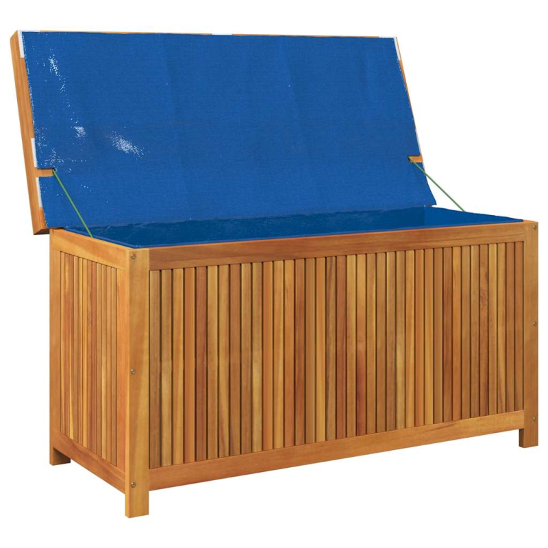 Outdoor-Kissenbox 113x50x60,5 cm Massivholz Akazie