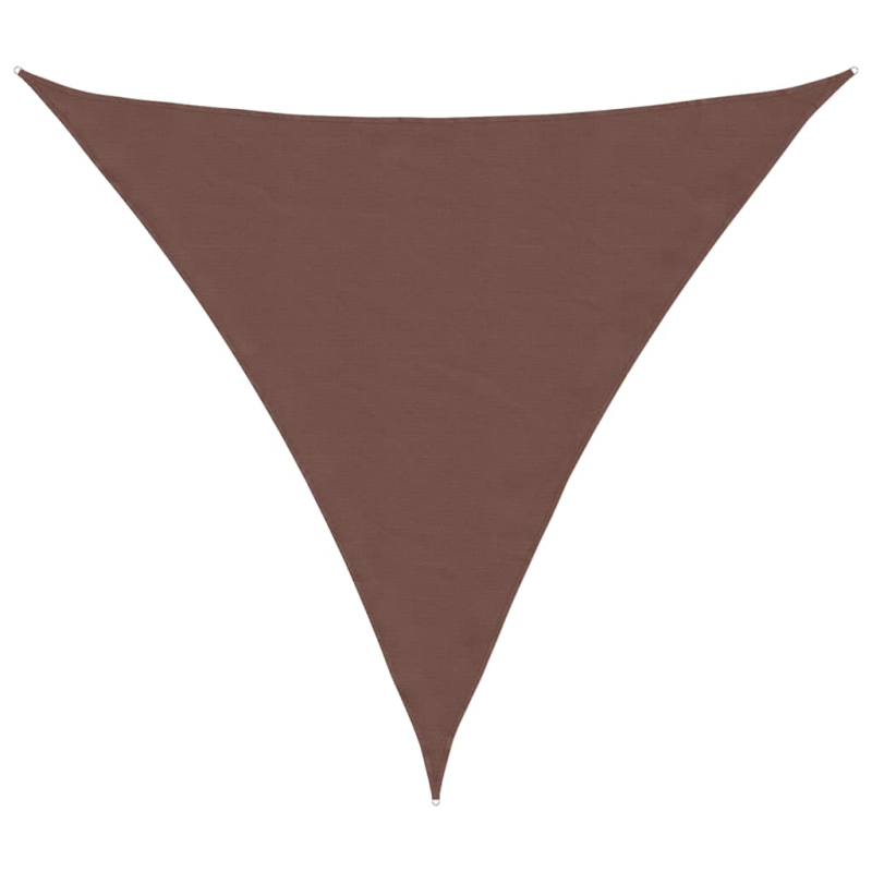 Sonnensegel Braun 2x2x2 m 100% Polyester Oxford