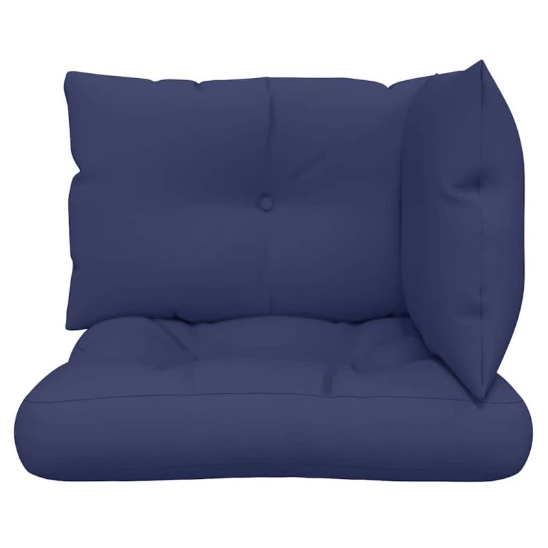 Palettenkissen 3 Stk. Marineblau Oxford-Gewebe