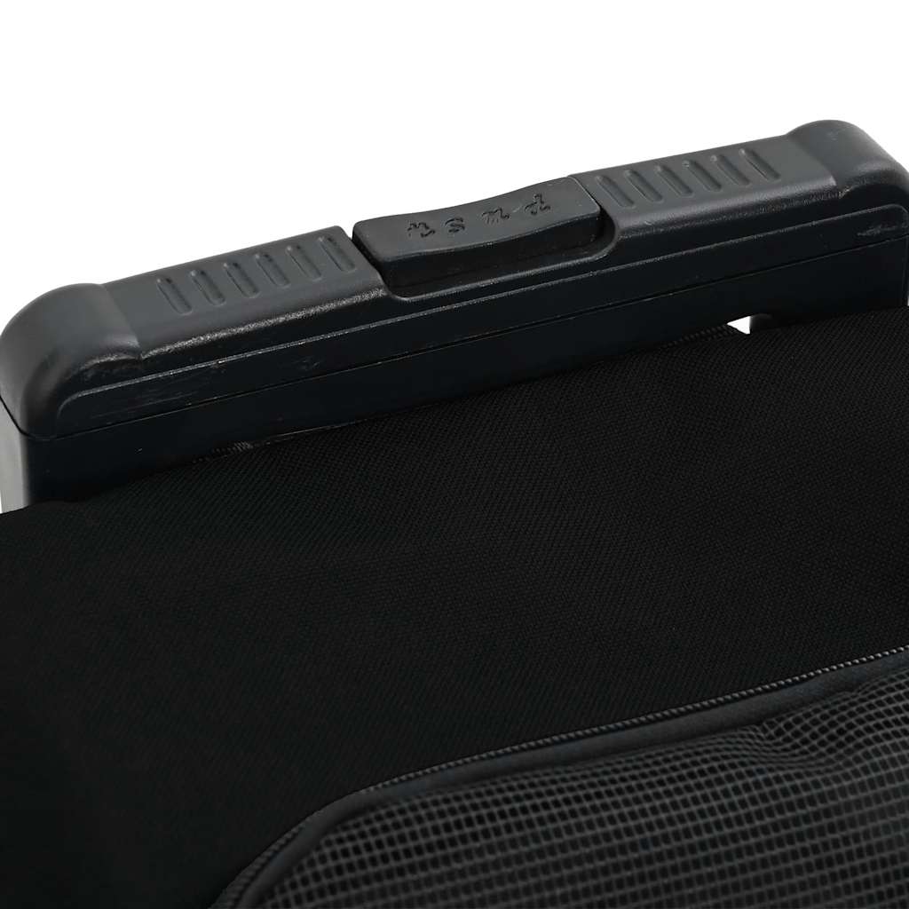 Trolley für Haustiere 3-in-1 Schwarz 48x32x57 cm cm Oxford-Gewebe