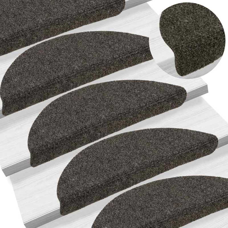 Stufenmatten Selbstklebend 20 Stk. Anthrazit 56x17x3 cm