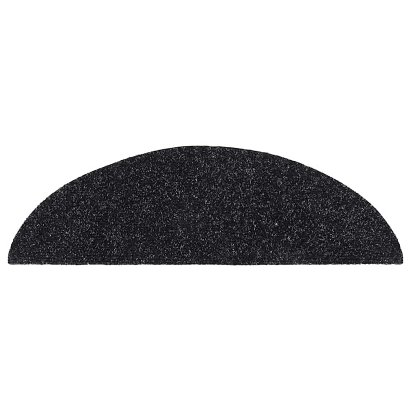 Stufenmatten Selbstklebend 30 Stk. Schwarz 56x17x3 cm