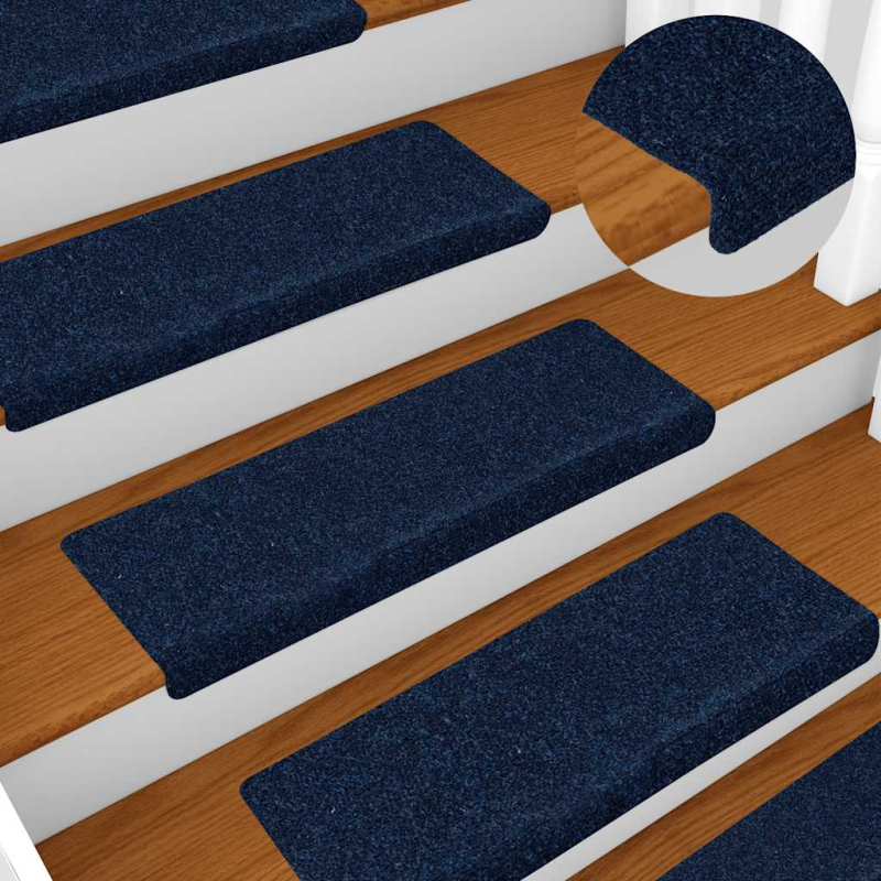 Stufenmatten Selbstklebend 30 Stk. Marineblau 65x21x4 cm
