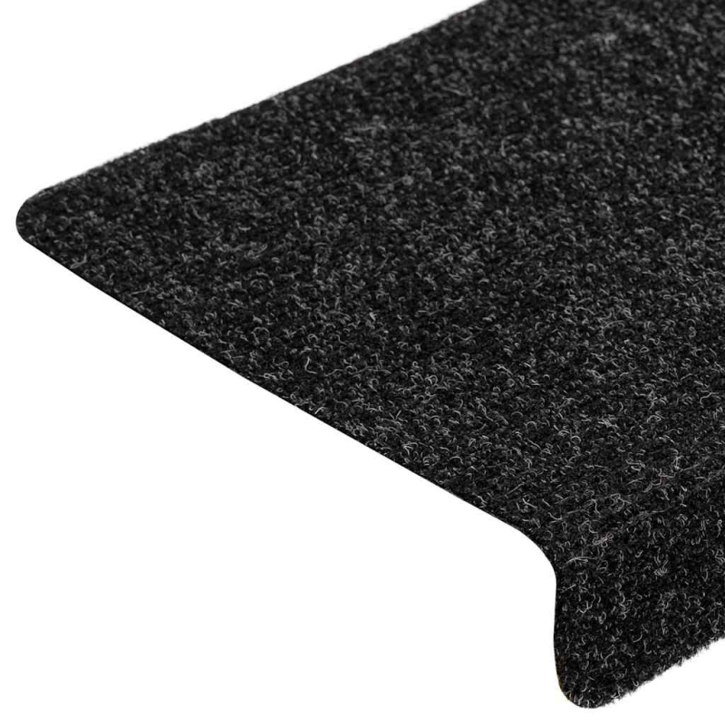 Stufenmatten Selbstklebend 20 Stk. Schwarz 65x21x4 cm
